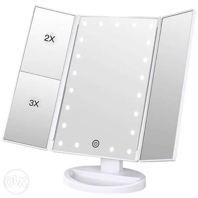 led mirror lighting stand.
