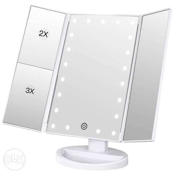 led mirror lighting stand. 0