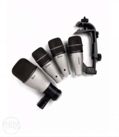 Samson D4k drum kit set mic 4 pcs w case