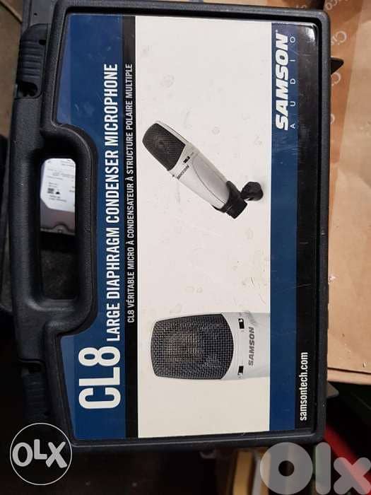 professional Studio Mic Samson CL8 2