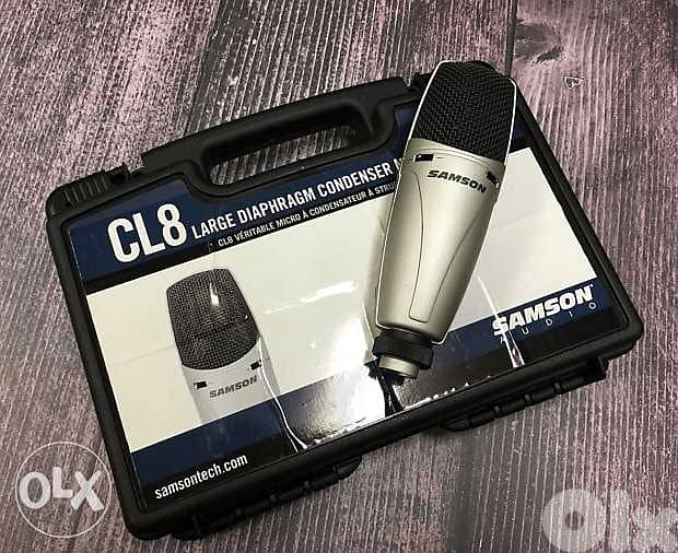 professional Studio Mic Samson CL8 3