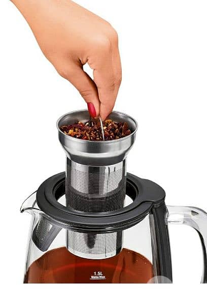 ProfiCook PC-WKS 1167 G, 2in1 tea and water kettle  /4$delivery 2
