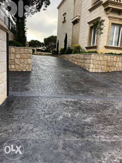 stampede concrete d concrete top crete باطون مطبع