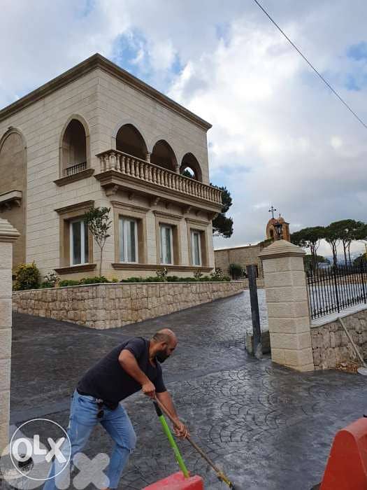 stampede concrete d concrete top crete باطون مطبع 1