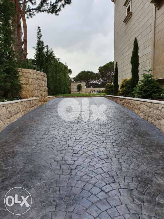 stampede concrete d concrete top crete باطون مطبع 2