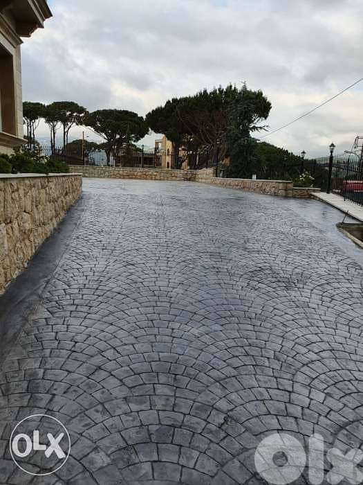 stampede concrete d concrete top crete باطون مطبع 4