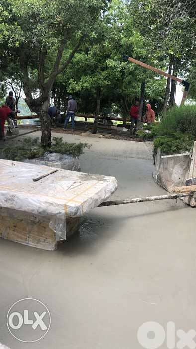 stampede concrete d concrete top crete باطون مطبع 5