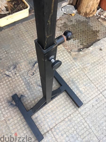 bench with rack adjustable like new 70/443573 RODGE 2