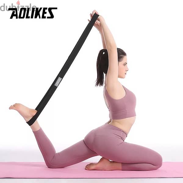 AOLIKES Long Fabric Resistance Band Set 3 levels 2