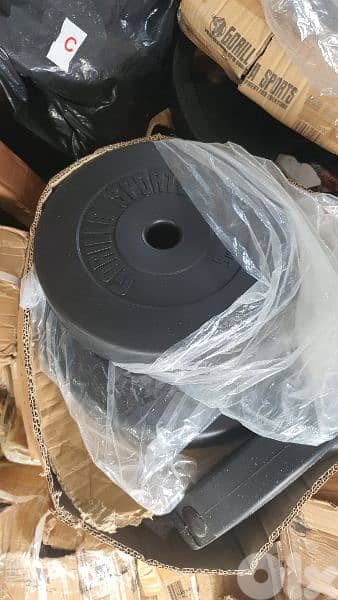 All kind of weight plates New in Boxes 03027072وزان صحون ولمبياد وعادي 5