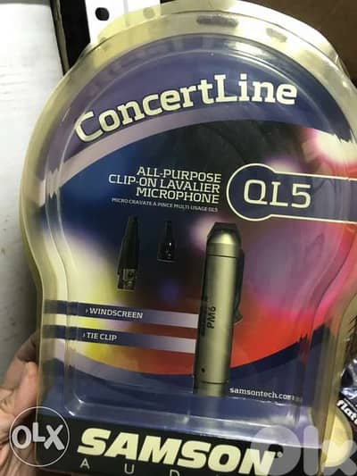 Samson SAql5 lavalier condenser mic