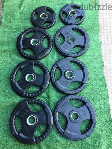 Olympic weight like new we have also all sports equipment 1