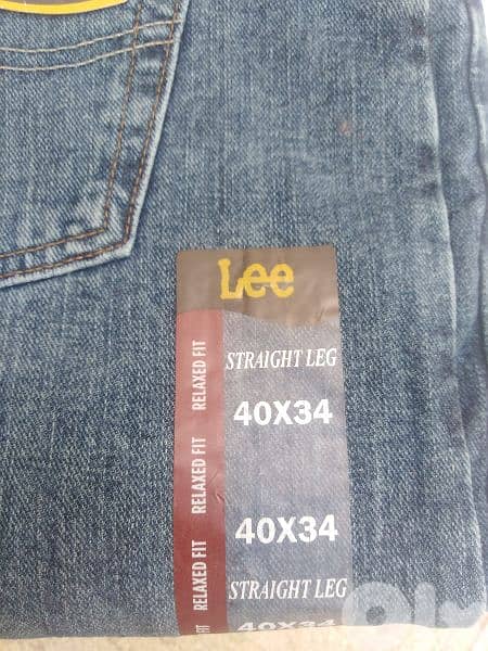 Lee jeans size W40 L34 2