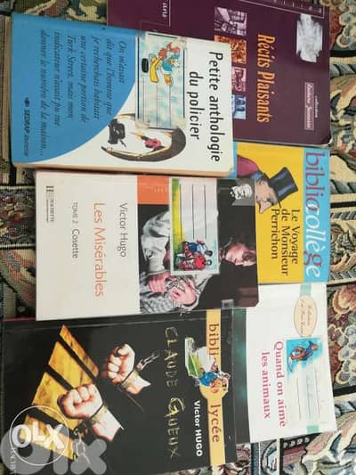 12 histoires en francais apartis d'age 15 ans . ل. 800000french books