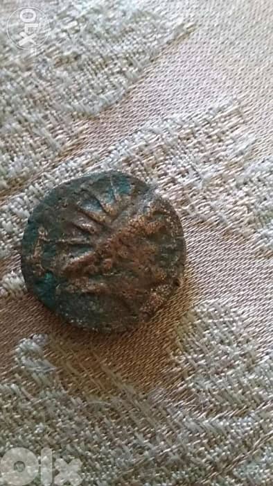 Ancient Coin OWL Cleaopatra Thea & Antiochus VIII Seleucid year 121 BC 0