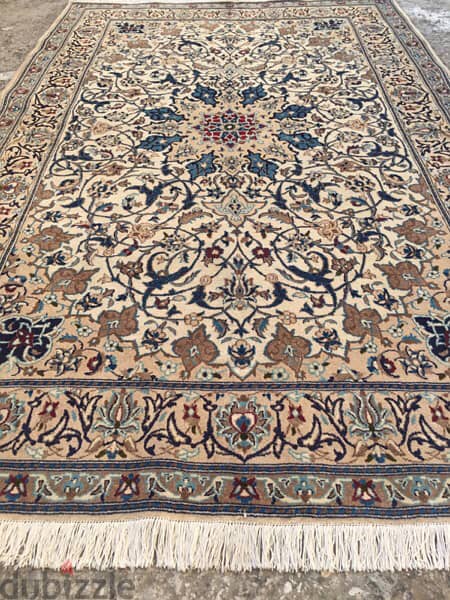 سجاد عجمي . شغل يدوي صوف  نايين 250/160. Persian Carpet. Hand made 2