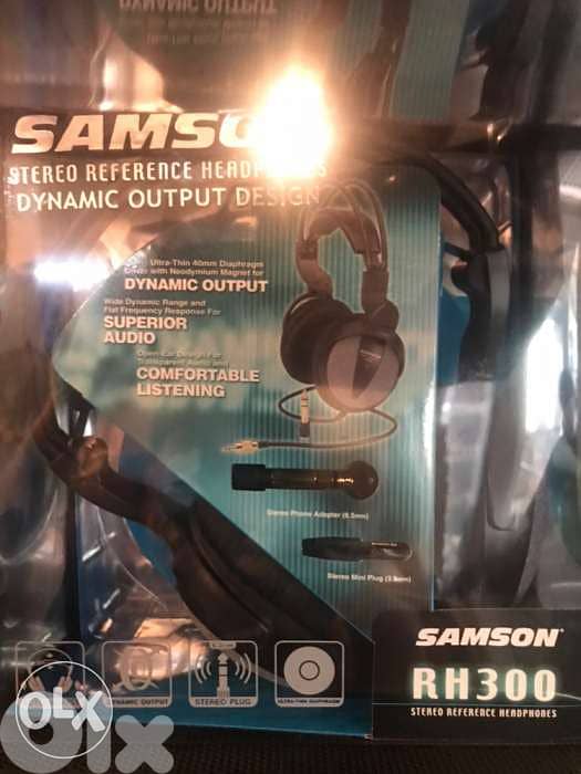 professional headphones RH300 Samson 1