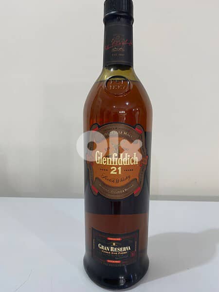 antique 21 year old bottle 0