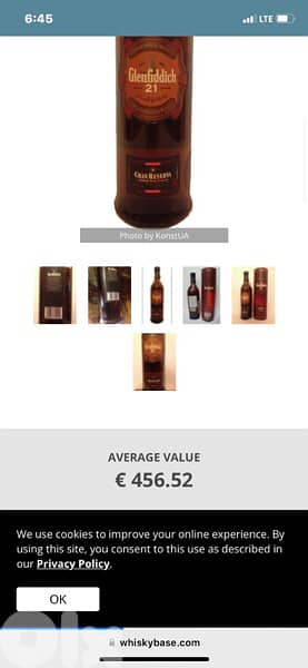 antique 21 year old bottle 3