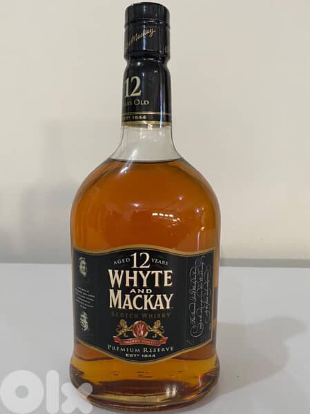 rare antique bottle of white and McKay 0