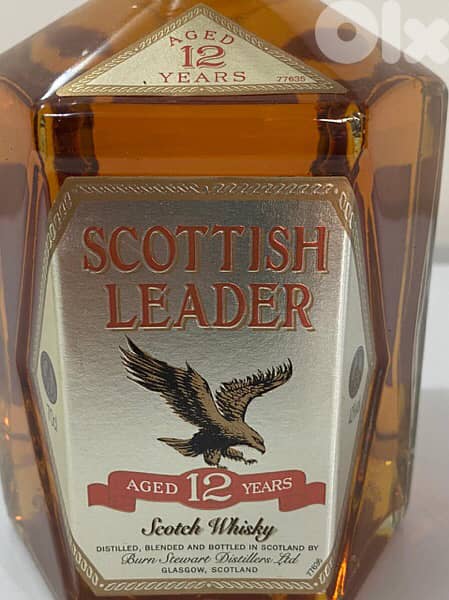 rare antique bottle of scotich leader 3