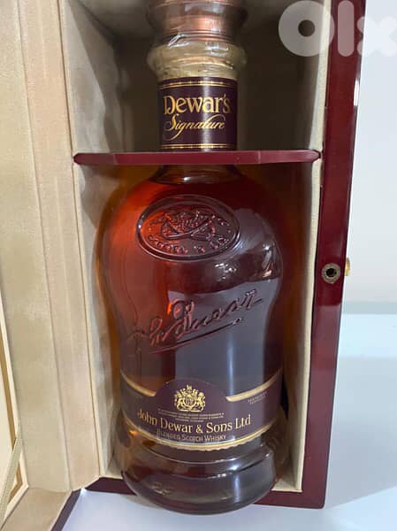 rare antique bottle of signature 2