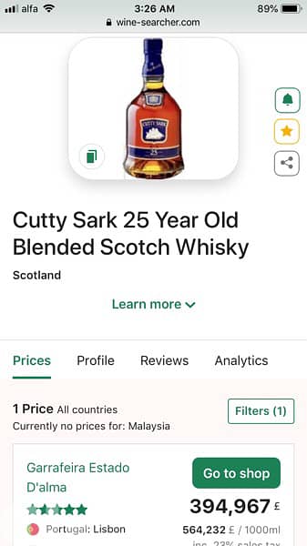 rare 25 year old discontinued bottle 6