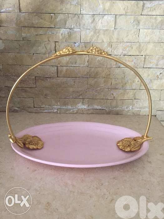 Plateau en porcelaine 30$ 0