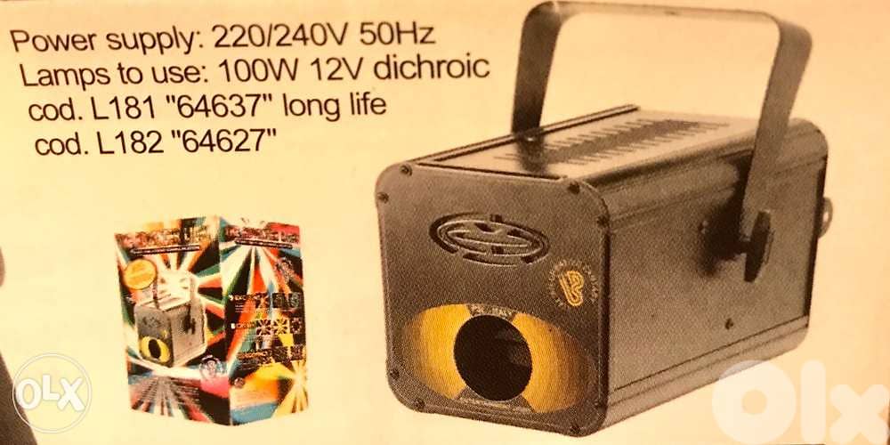 colour Light projector effects PSL Italy 1