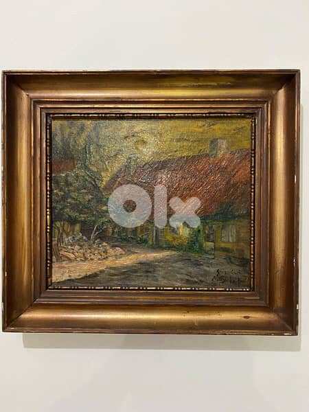 original George Cyr oil on canvas 0