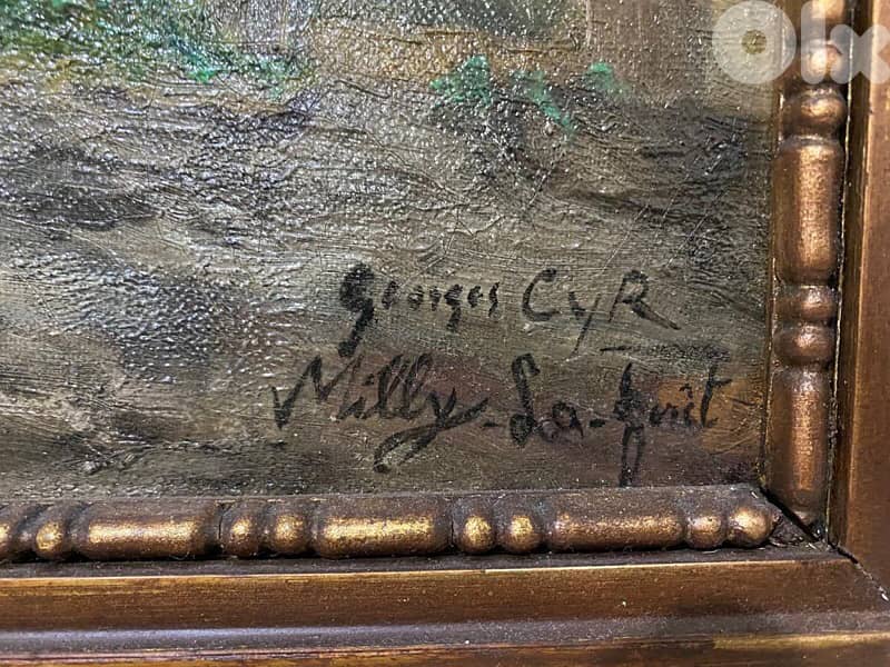 original George Cyr oil on canvas 4