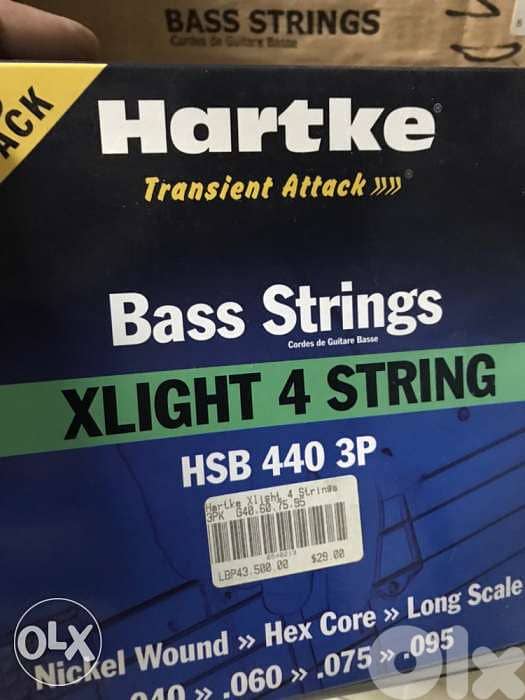 Bass Guitar strings pack 1