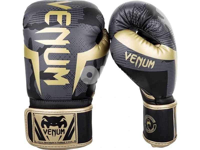Boxing gloves venum gold 1