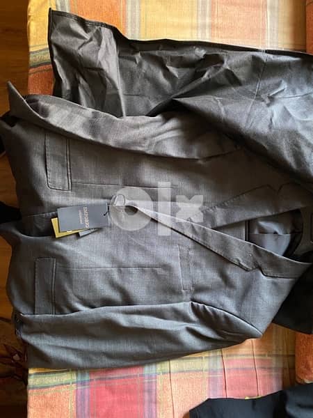 armani suite grey/black 1