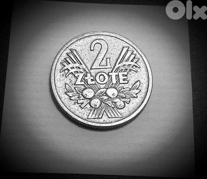1958 Poland 2 Zlotych coin 1