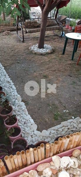 بحص حجارة للديكور 4
