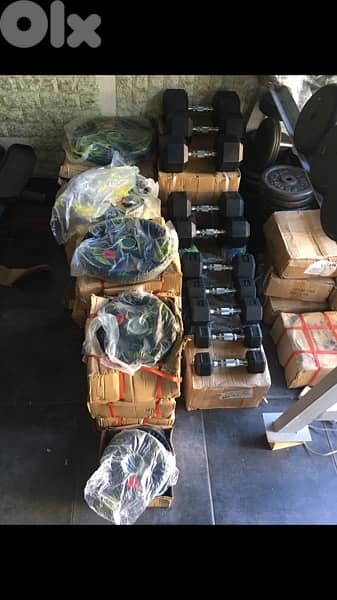 dumbells hexagon new best quality we have also all sports equipment 3