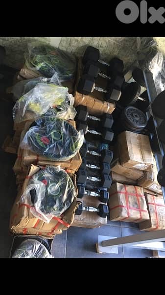 dumbells hexagon new best quality we have also all sports equipment 4