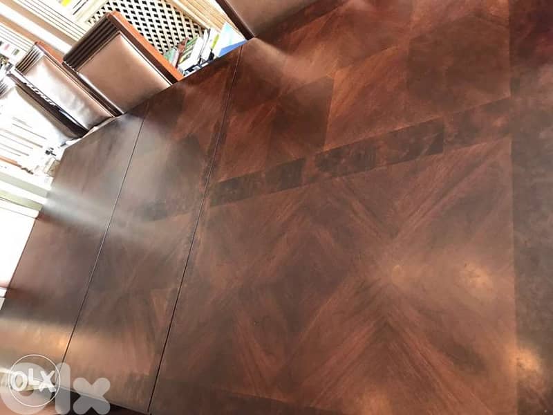 dining room table and 8 seats 1