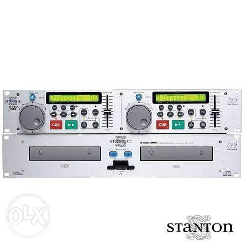 Stanton Twin CD with controller 650mk2 2