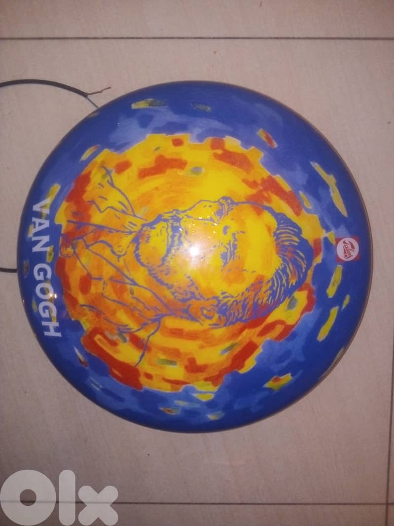 Van Gogh illuminating wall globe 0