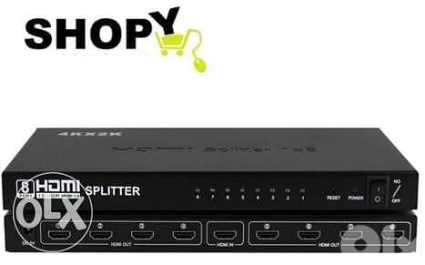 Hdmi splitter UHD 4K 1 X 8 ports 0