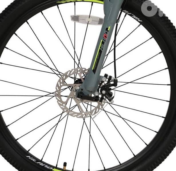 Hiland Hippel 27 Inch 16”Seat Tube Length Mountain Bike Grey 8