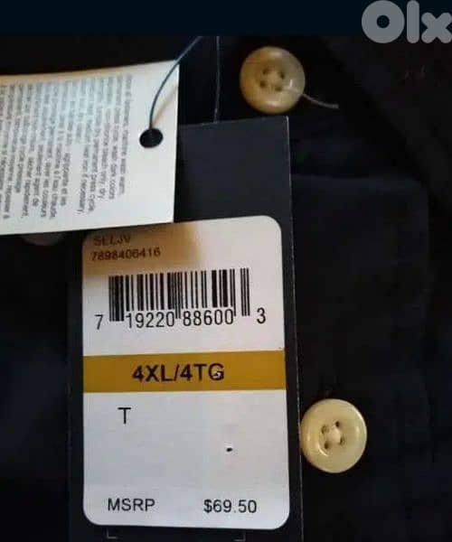 Tommy Hilfiger original shirt  4XL blue 2