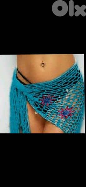 cover up crochet with sequins fits s to xL 0