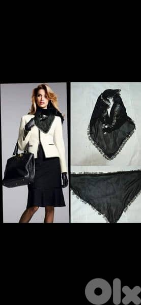 vintage coin scarf triangle shape 50*115cm 0