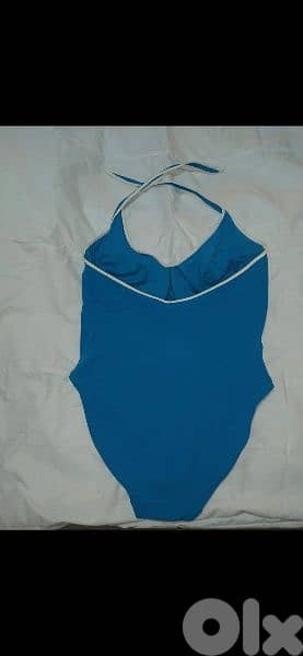 swimsuit one piece halter neck xL to 4xL. only blue 7