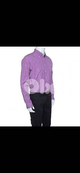 Burberry shirt carro zghir bas lon move size m l xl xxl fi bag gift 7