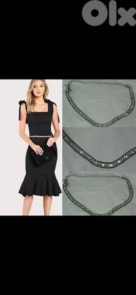belt silver ma3 loulou w strass bilabes s to xl 0