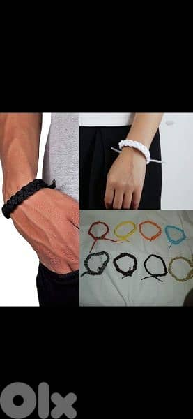 braided rope bracelets 8 colours 1=5$ or 3= 13$ 0